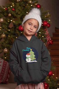 Merry Christmas Girl Hoodies-KidsFashionVilla