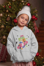 Load image into Gallery viewer, Skateboard Crocodile Cartoon Girl Hoodies-KidsFashionVilla

