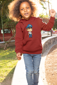 Future Police Girl Hoodies-KidsFashionVilla