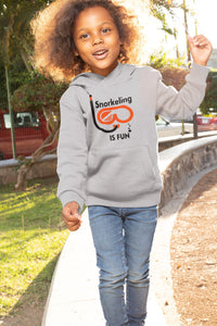 Snorkeling Is Fun Girl Hoodies-KidsFashionVilla