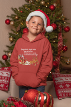 Load image into Gallery viewer, Jingle Bells Poem Boy Hoodies-KidsFashionVilla
