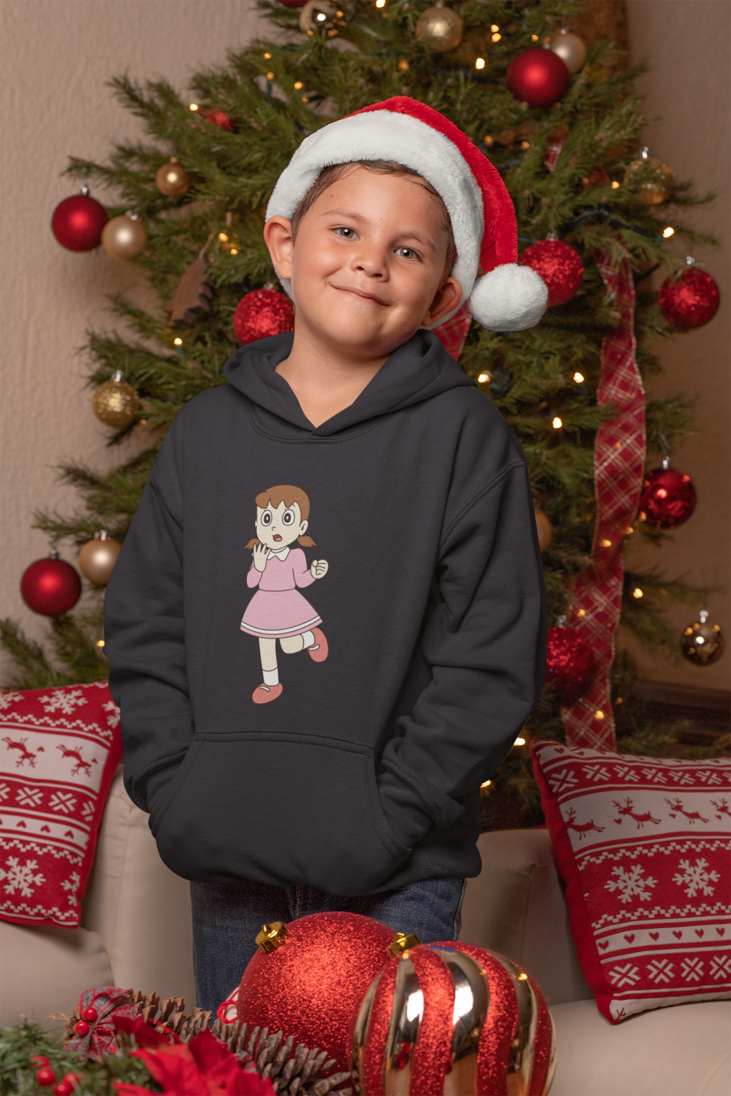 Cute Cartoon Boy Hoodies-KidsFashionVilla