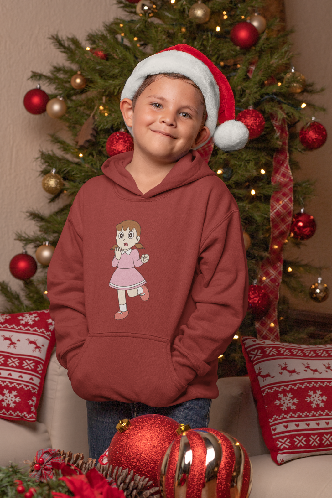 Cute Cartoon Boy Hoodies-KidsFashionVilla