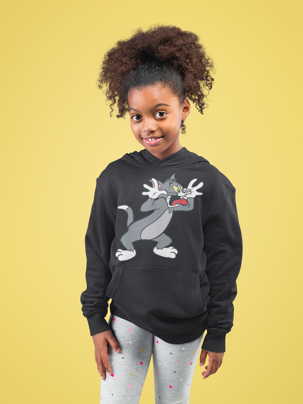 Cute Cartoon Girl Hoodies-KidsFashionVilla
