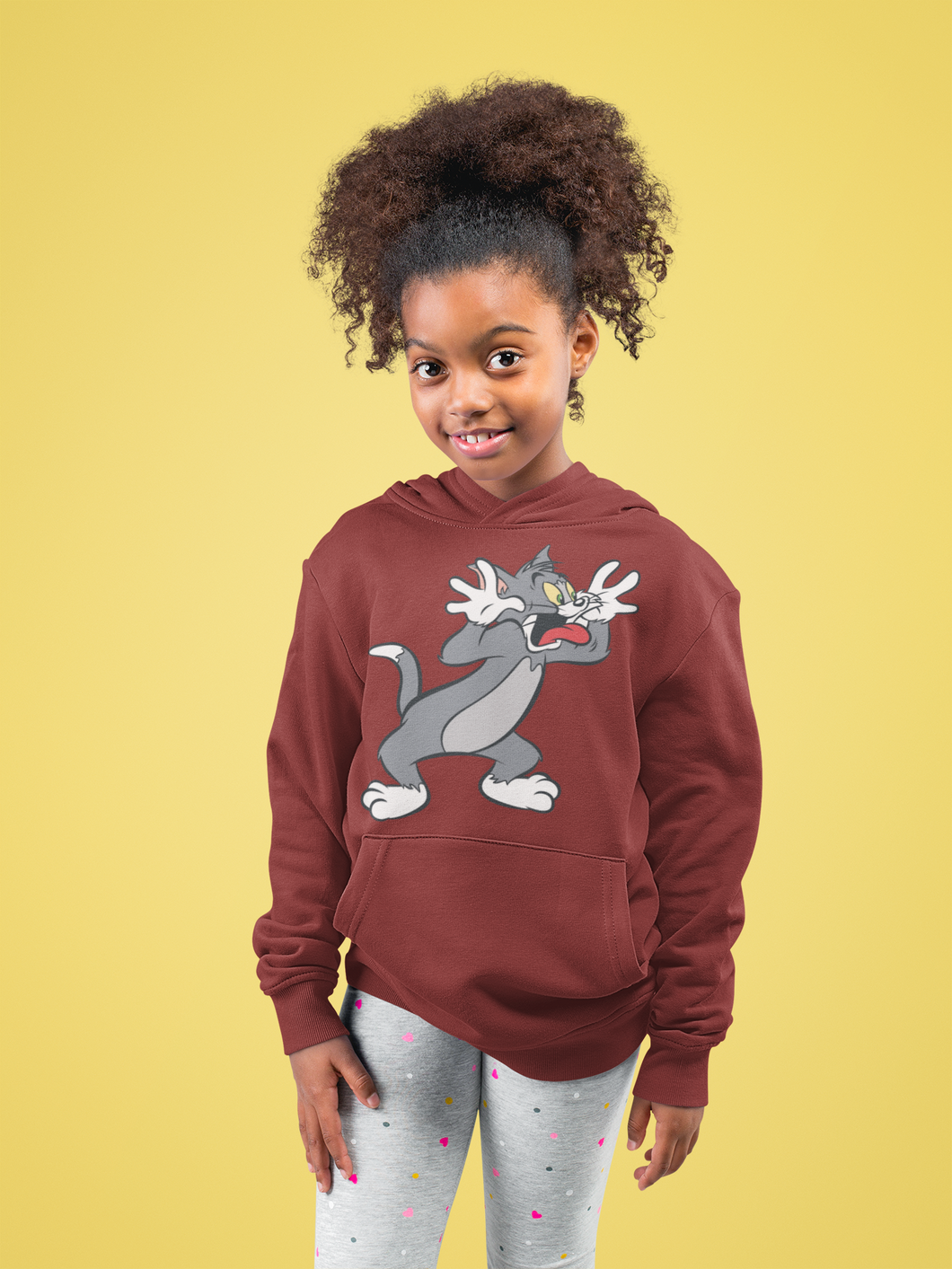 Cute Cartoon Girl Hoodies-KidsFashionVilla