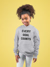 Every Goals Counts Girl Hoodies-KidsFashionVilla