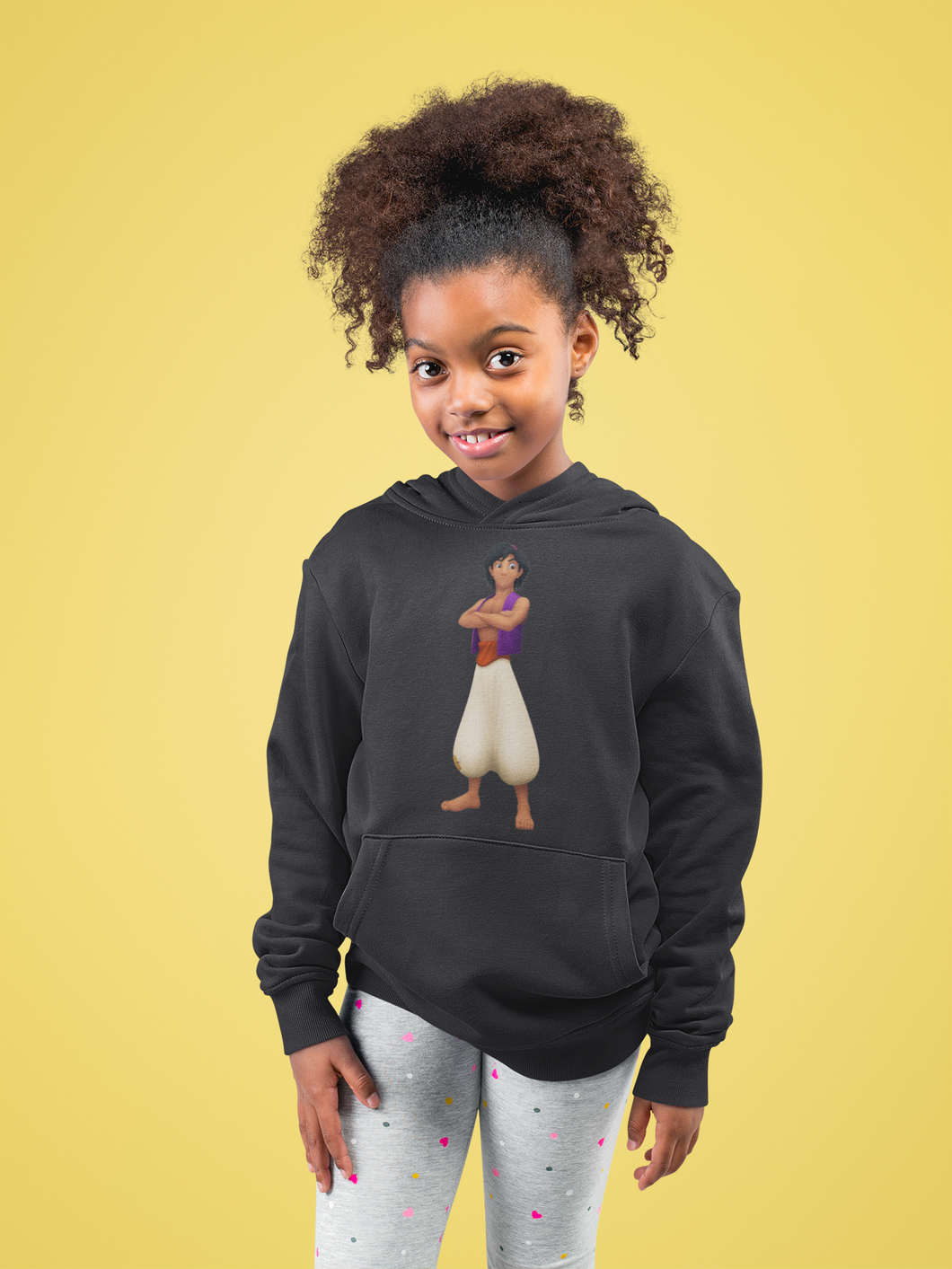 Cute Cartoon Girl Hoodies-KidsFashionVilla