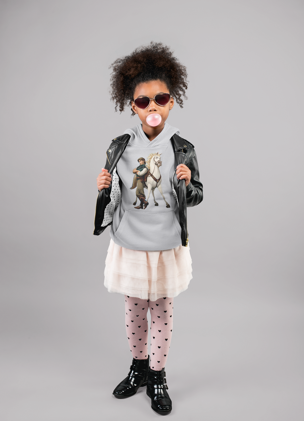Cute Princess Girl Hoodies-KidsFashionVilla