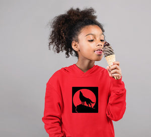 WOLF Girl Hoodies-KidsFashionVilla