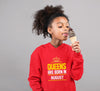 Queens Are  Born In August Girl Hoodies-KidsFashionVilla