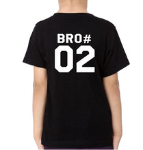 Load image into Gallery viewer, Bro 01 # Bro 02# Brother-Brother Kids Half Sleeves T-Shirts -KidsFashionVilla
