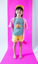 Load image into Gallery viewer, Funny Cartoon Half Sleeves T-Shirt For Girls -KidsFashionVilla
