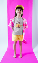 Load image into Gallery viewer, Funny Cartoon Half Sleeves T-Shirt For Girls -KidsFashionVilla

