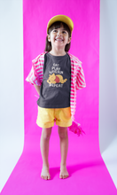 Load image into Gallery viewer, Funny Cartoon Half Sleeves T-Shirt For Girls -KidsFashionVilla
