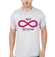 Load image into Gallery viewer, I Love You To Infinity And Beyond Father and Son Matching T-Shirt- KidsFashionVilla
