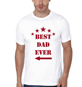 Best Dad Ever Best Son Ever Father and Son Matching T-Shirt- KidsFashionVilla