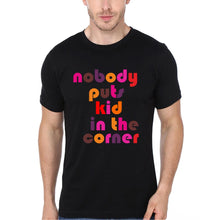 Load image into Gallery viewer, Nobody Puts Daddy In The Corner Nobody Puts Kid In The Corner Father and Son Matching T-Shirt- KidsFashionVilla
