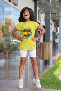 The Big Bhang Theory Holi Half Sleeves T-Shirt For Girls -KidsFashionVilla