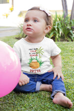 Load image into Gallery viewer, Custom Name Time For Pongal Makar Sankranti Half Sleeves T-Shirt For Girls -KidsFashionVilla
