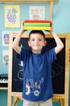 Printed Half Sleeves T-Shirt for Boy-KidsFashionVilla
