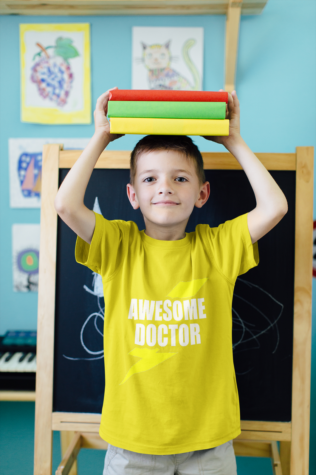 Future Doctor Half Sleeves T-Shirt for Boy-KidsFashionVilla