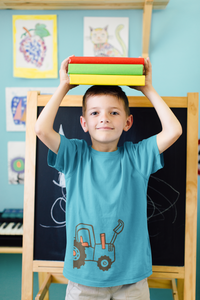 Printed Half Sleeves T-Shirt for Boy-KidsFashionVilla