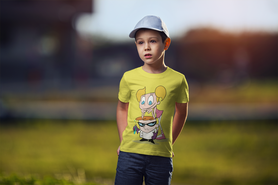 Cute Cartoon Half Sleeves T-Shirt for Boy-KidsFashionVilla
