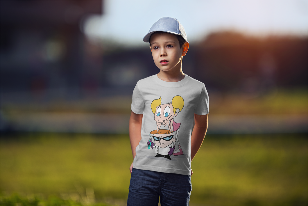 Cute Cartoon Half Sleeves T-Shirt for Boy-KidsFashionVilla