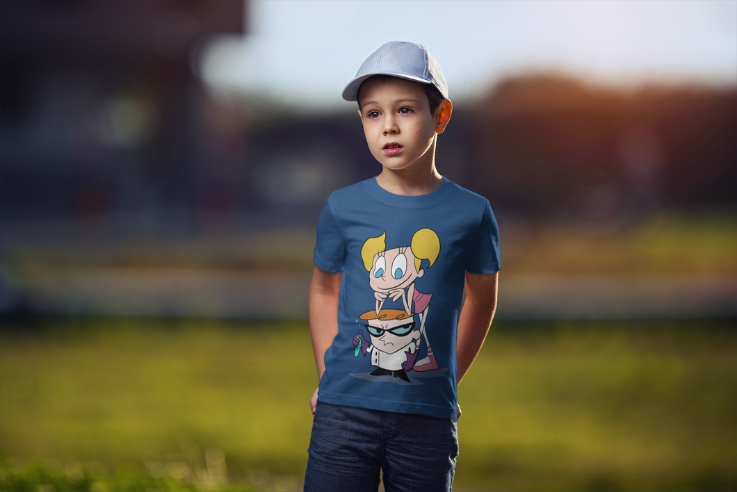 Cute Cartoon Half Sleeves T-Shirt for Boy-KidsFashionVilla