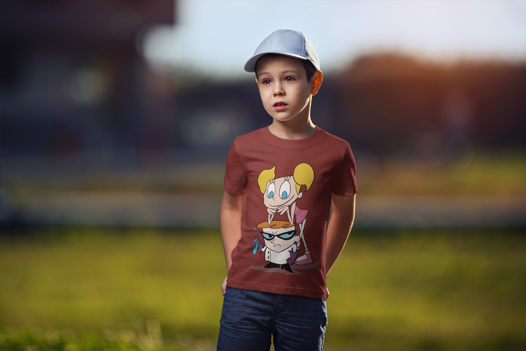 Cute Cartoon Half Sleeves T-Shirt for Boy-KidsFashionVilla