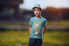 Load image into Gallery viewer, Cute Cartoon Half Sleeves T-Shirt for Boy-KidsFashionVilla
