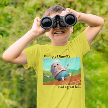 Load image into Gallery viewer, Humpty Dumpty Poem Half Sleeves T-Shirt for Boy-KidsFashionVilla
