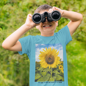 Its A Time Minimals Half Sleeves T-Shirt for Boy-KidsFashionVilla