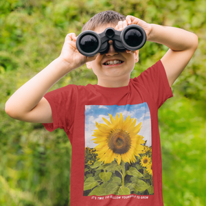 Its A Time Minimals Half Sleeves T-Shirt for Boy-KidsFashionVilla