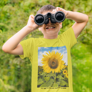 Its A Time Minimals Half Sleeves T-Shirt for Boy-KidsFashionVilla