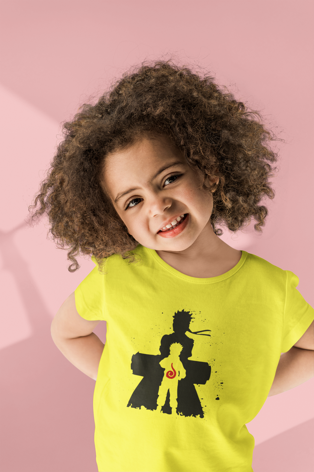 Naruto Web Series Half Sleeves T-Shirt For Girls -KidsFashionVilla