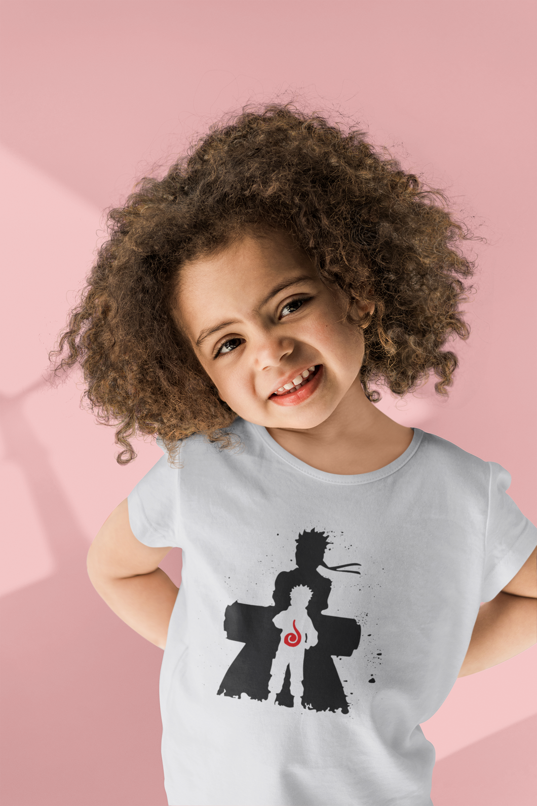 Naruto Web Series Half Sleeves T-Shirt For Girls -KidsFashionVilla