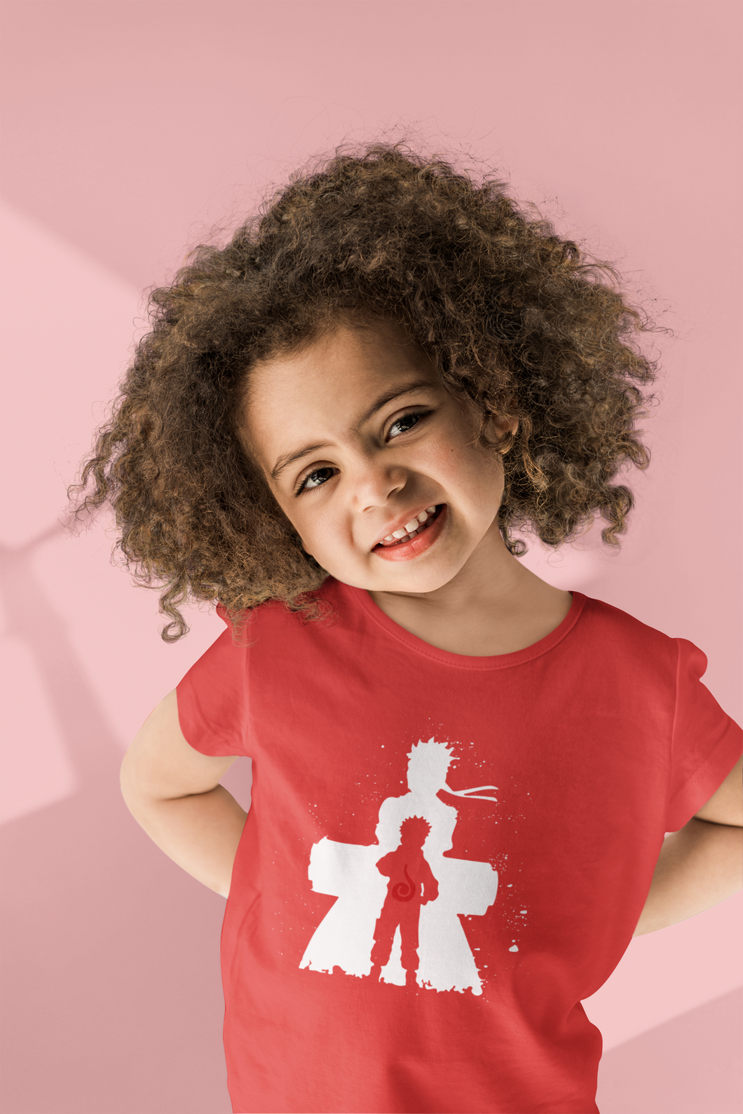 Naruto Web Series Half Sleeves T-Shirt For Girls -KidsFashionVilla