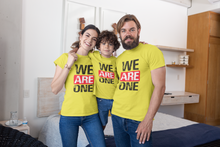 Load image into Gallery viewer, We Are One Family Matching Half Sleeves T-Shirts-KidsFashionVilla
