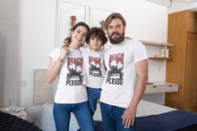 Load image into Gallery viewer, Beach Please Matching Family Half Sleeves T-Shirts-KidsFashionVilla
