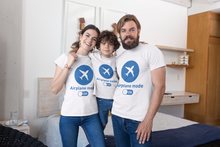 Load image into Gallery viewer, Airplane Mode Matching Family Half Sleeves T-Shirts-KidsFashionVilla
