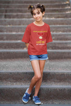 Load image into Gallery viewer, Custom Name I love My Uncle So Much Half Sleeves T-Shirt For Girls -KidsFashionVilla
