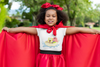 Cute Cartoon Half Sleeves T-Shirt For Girls -KidsFashionVilla