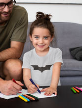 Load image into Gallery viewer, Superhero Half Sleeves T-Shirt For Girls -KidsFashionVilla

