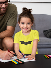 Load image into Gallery viewer, Superhero Half Sleeves T-Shirt For Girls -KidsFashionVilla
