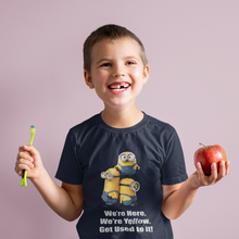 Load image into Gallery viewer, Cartoon Quotes Half Sleeves T-Shirt for Boy-KidsFashionVilla
