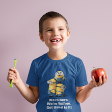 Load image into Gallery viewer, Cartoon Quotes Half Sleeves T-Shirt for Boy-KidsFashionVilla
