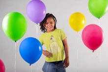 Load image into Gallery viewer, Cute Princess Half Sleeves T-Shirt For Girls -KidsFashionVilla
