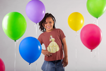 Load image into Gallery viewer, Cute Princess Half Sleeves T-Shirt For Girls -KidsFashionVilla
