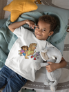 Cute Cartoon Half Sleeves T-Shirt for Boy-KidsFashionVilla